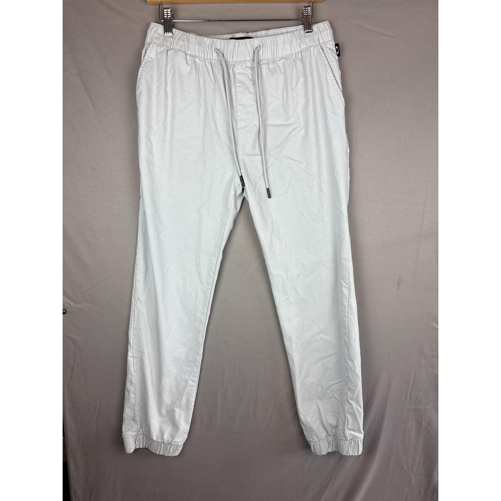 Oakley Joggers Mens Small Gray Viscose Drawstring Sweatpants Athleisure